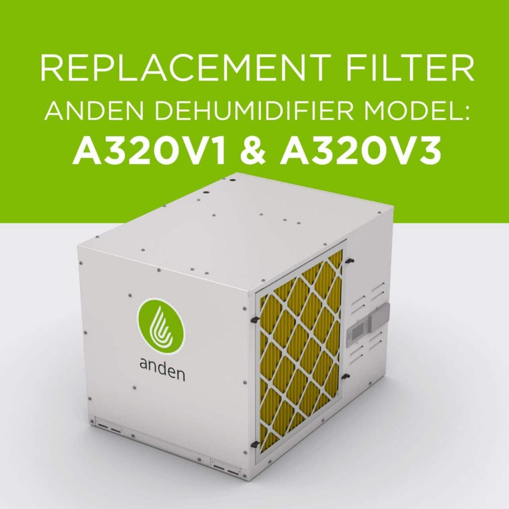 Anden 320V1 Dehumidifier Filter