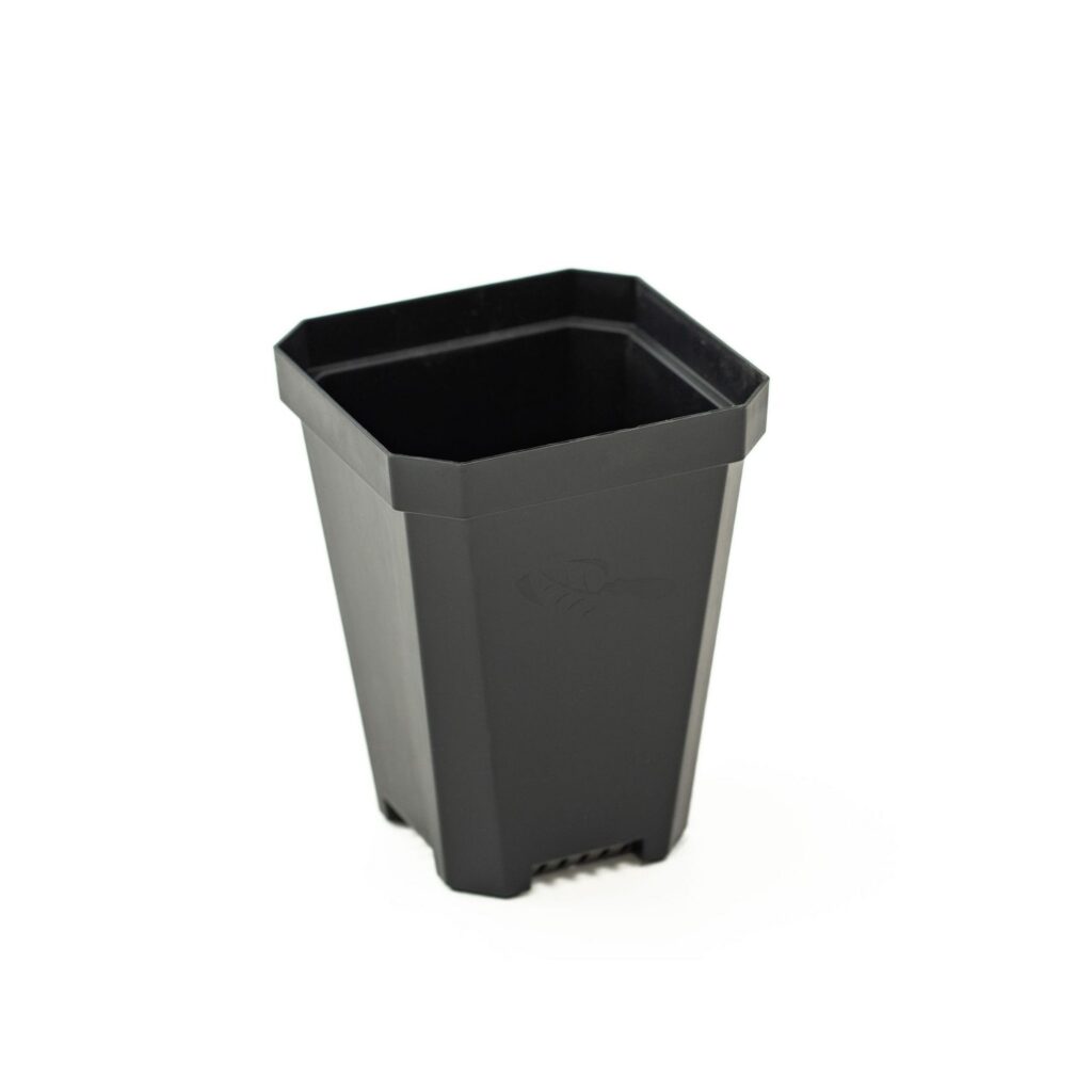 Bootstrap 3.3′ Heavy Duty Starting Square Pot-Black