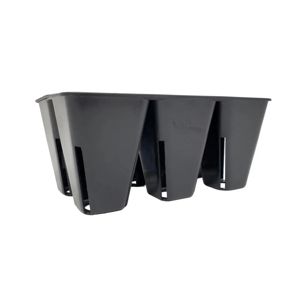 Bootstrap 6 Cell Insert Tray-Black