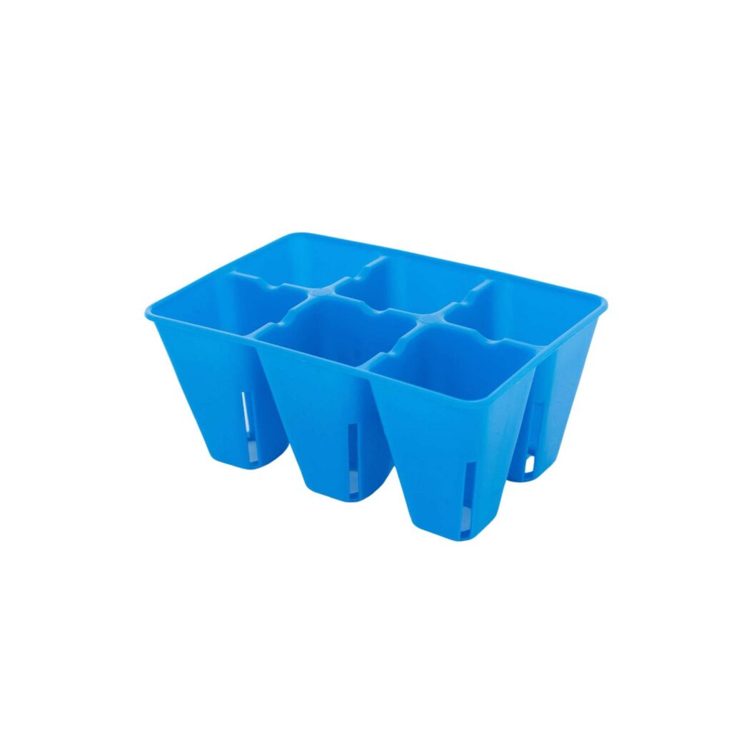 Bootstrap 6 Cell Insert Tray-Blue