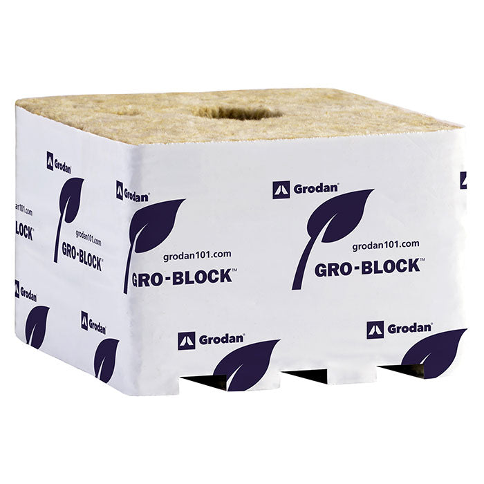 Grodan Gro-Block Jumbo 6 X 6 X 4 With Hole