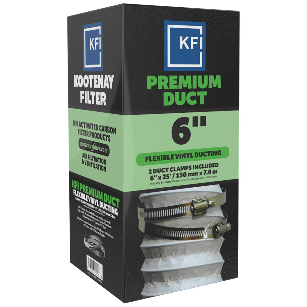 6′ Kfi Premium Double Layer Vinyl Ducting